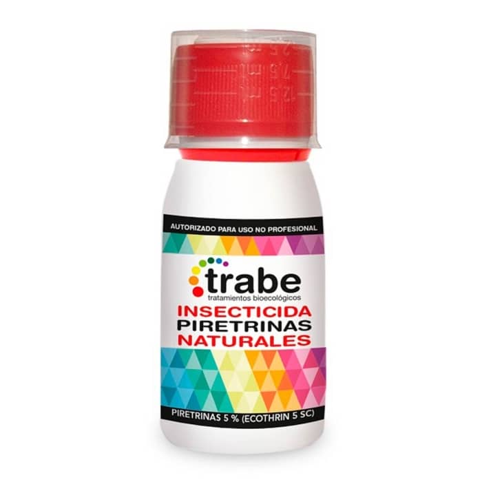 Insecticida PIRETRINAS NATURALES TRABE 50 ml.
