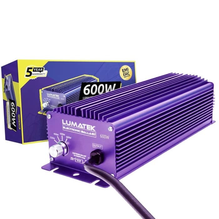 Balastro Lumatek Digital con regulador de potencia de 600W