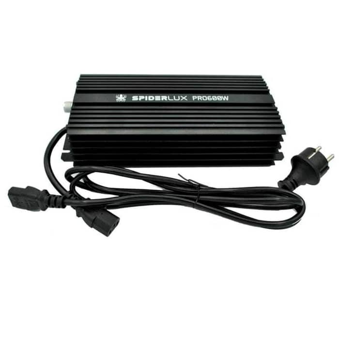 Balastro Spiderlux Digital 600w de potencia regulable.