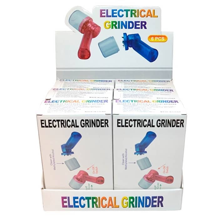 GRINDER ELECTRICO PLASTICO caja.