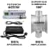 Kit iluminación 600W electrónico Spiderlux + Reflector Cool Tube 125mm + Bombilla Spiderlux 600w + Cables