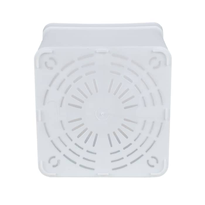 Maceta cuadrada Blanca en medida de 11L base.