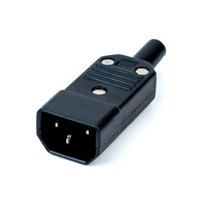 CONECTOR IEC MACHO