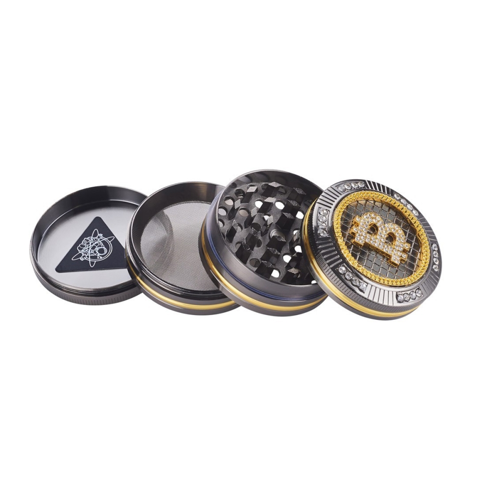 Grinder Bitcoin interior.