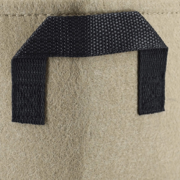 MACETA DE TELA TEX POT URBAN 70L. asas.