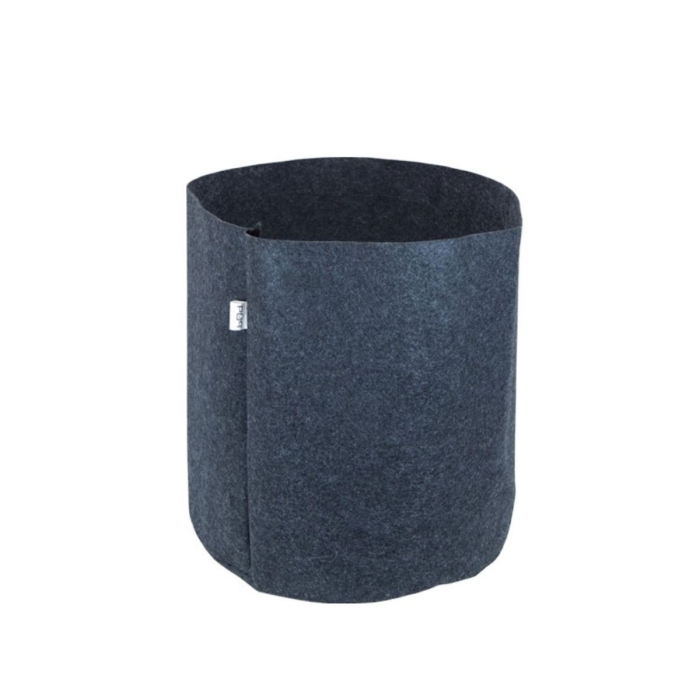 MACETA DE TELA TEX POT AGRO NEGRA 10L