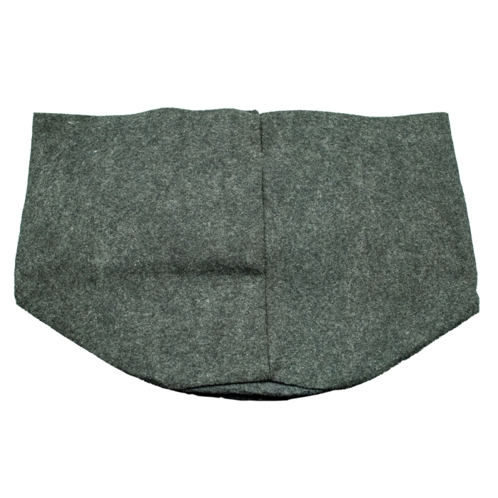 MACETA DE TELA TEX POT AGRO NEGRA 25L Plegada.