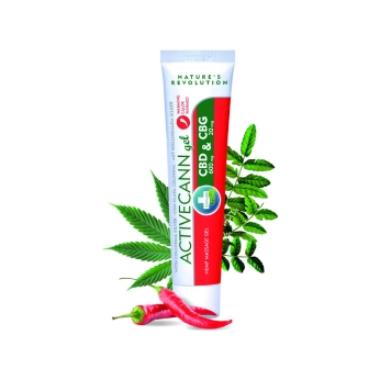 Gel efecto calor CBD + CBG pomada