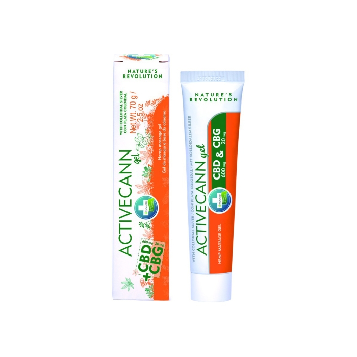 Bote gel de masaje CBD + CBG Activecann