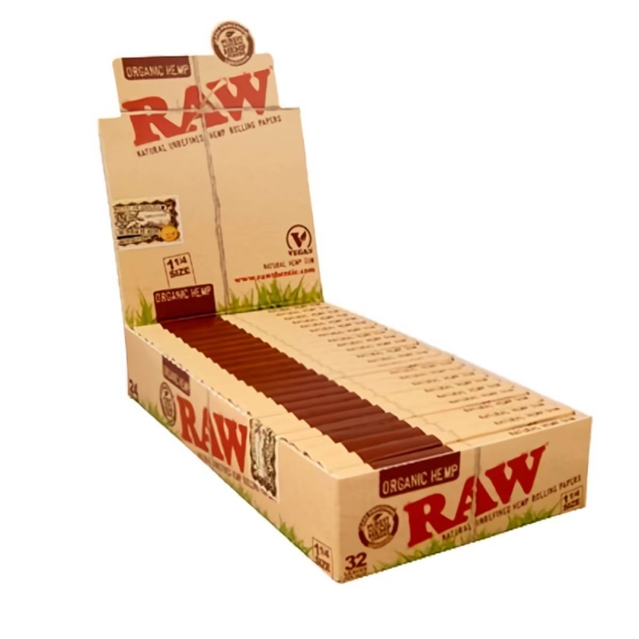 RAW ORGANIC 1/4 Caja.