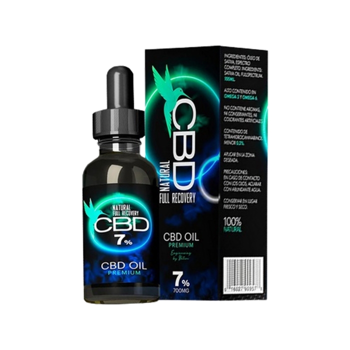 Aceite CBD 7% Mujer Full Spectrum - bote + caja