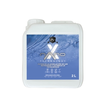 Fertilizante All in One x Nano. Formato 2L. Parte delantera