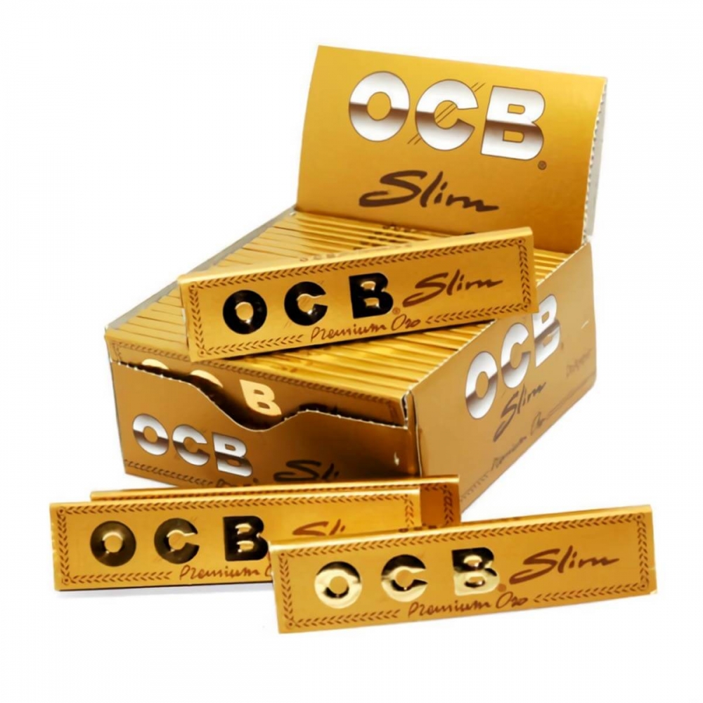 OCB PREMIUN ORO SLIM caja