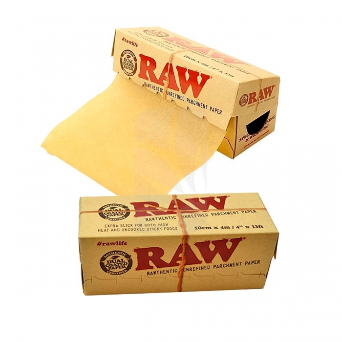 RAW PERGAMINO ROLLO 100MM X 4M