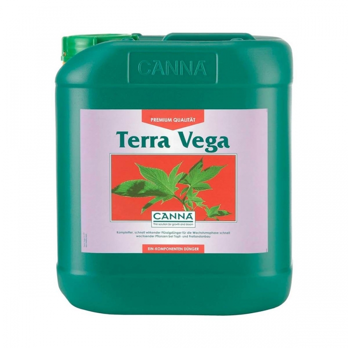 Abono de crecimiento para marihuana TERRA VEGA de Canna. Formato de 10L