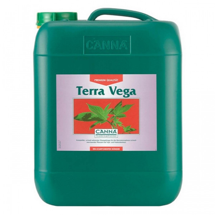TERRA VEGA de Canna 5L| Fertilizante para la fase de crecimiento