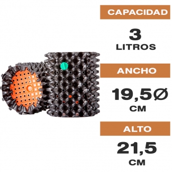 MACETA REDONDA AIR POT KIT 3L