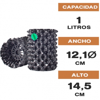 MACETA REDONDA AIR POT KIT 1L