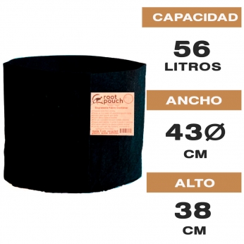MACETA ROOT POUCH 56L SIN ASAS