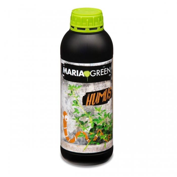 Humus de lombriz vegetal para marihuana de Maria Green 1L.