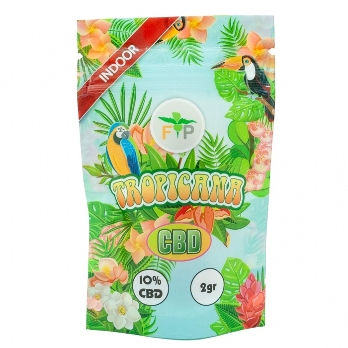ENVASE FLORES CBD TROPICANA FP 2g
