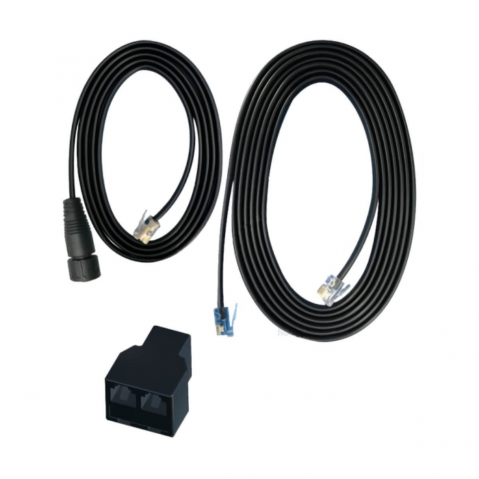 CABLE INTERCONEXION RESISTENTE AL AGUA RJ12 A M16 TROLMASTER
