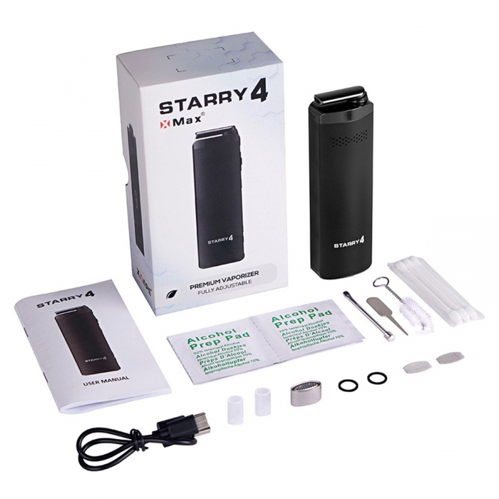 Vaporizador de hierbas Starry V4.0 de XMAX componentes.