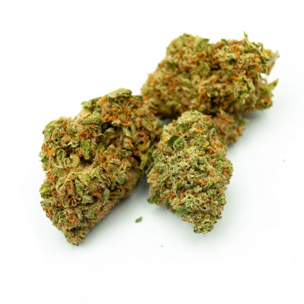 Cogollos de marihuana CBD Amnesia Lemon FP - Envase de 2 y 10 gramos