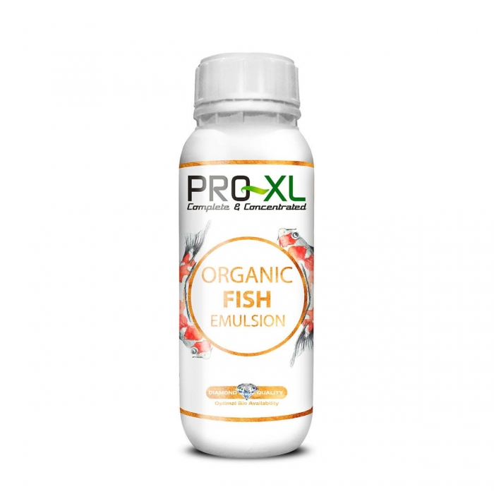 Fertilizante ORGANIC FISH EMULSION PRO-XL 500ml, 1L.