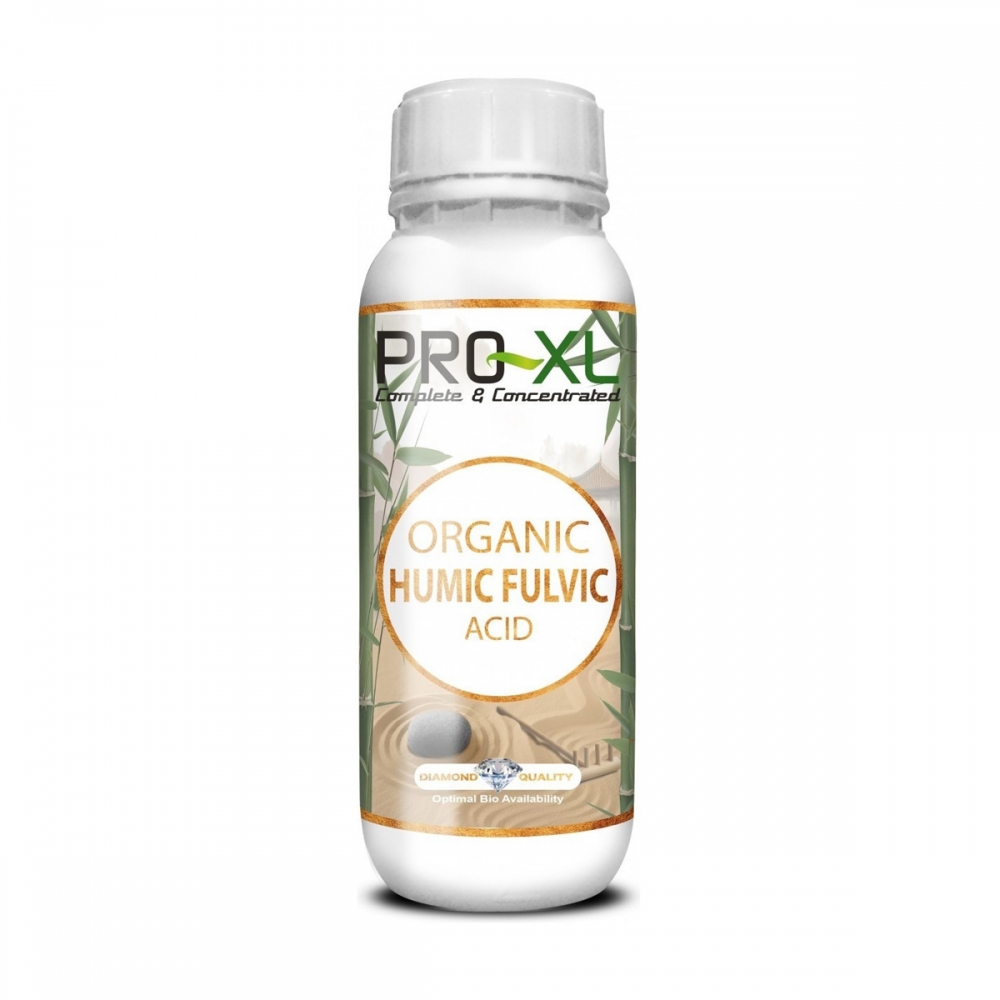 Organic Humic-Fulvic Acid Suplemento Pro-XL. Formato: 250ml