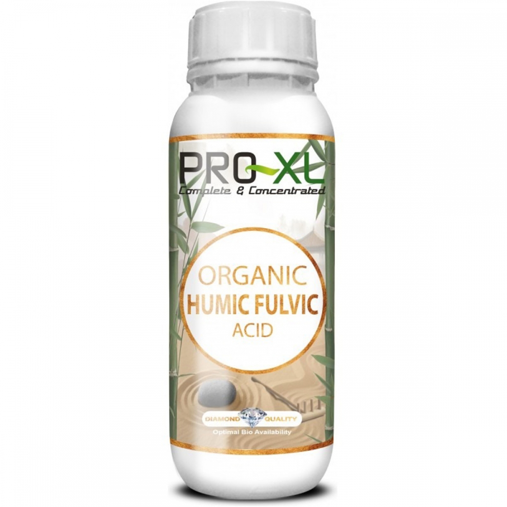 Organic Humic-Fulvic Acid Suplemento Pro-XL. Formato: 500ml