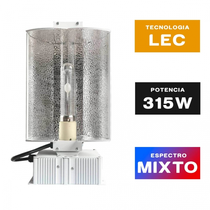 LUMINARIA LEC 315W SPIDERLUX CHM - KIT LEC 315W COMPLETO