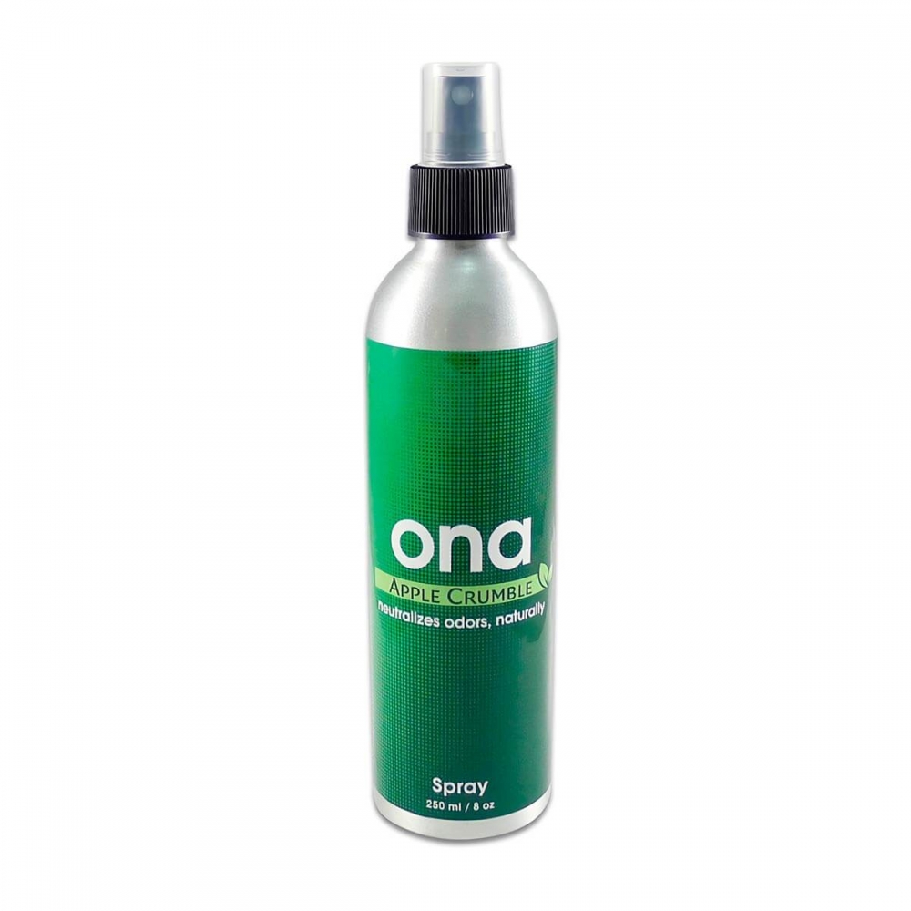 ONA Spray 250 ml. Ambientador y neutralizador de olores. apple crumble