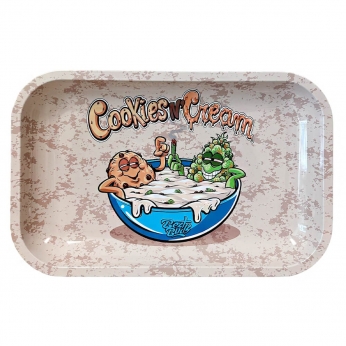 Bandeja metal Cookies and Cream parte exterior