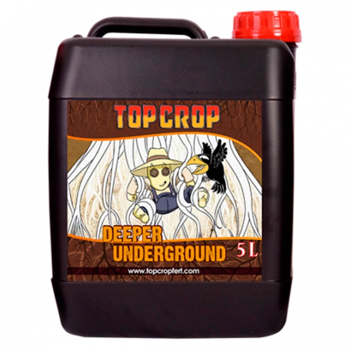 Deeper Underground - Estimulador de raíces orgánico para marihuana. Envase de 5 litros.