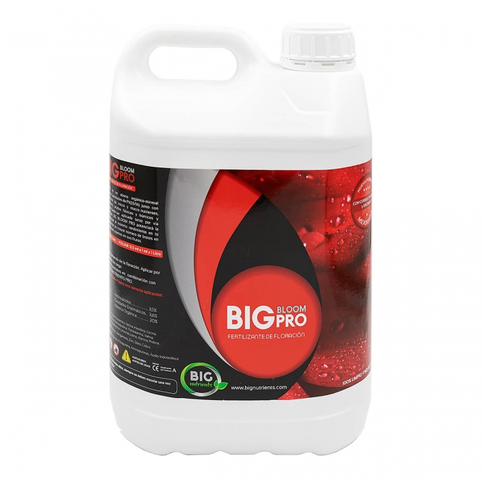 Abono de floración Big Bloom Pro (Big Nutrients). 5L