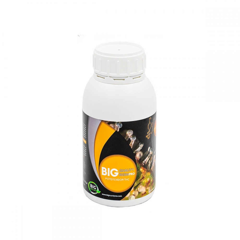 Big Quality Resin Pro (Big Nutrients) - Estimulador potenciador de floración para marihuana. 500ml.
