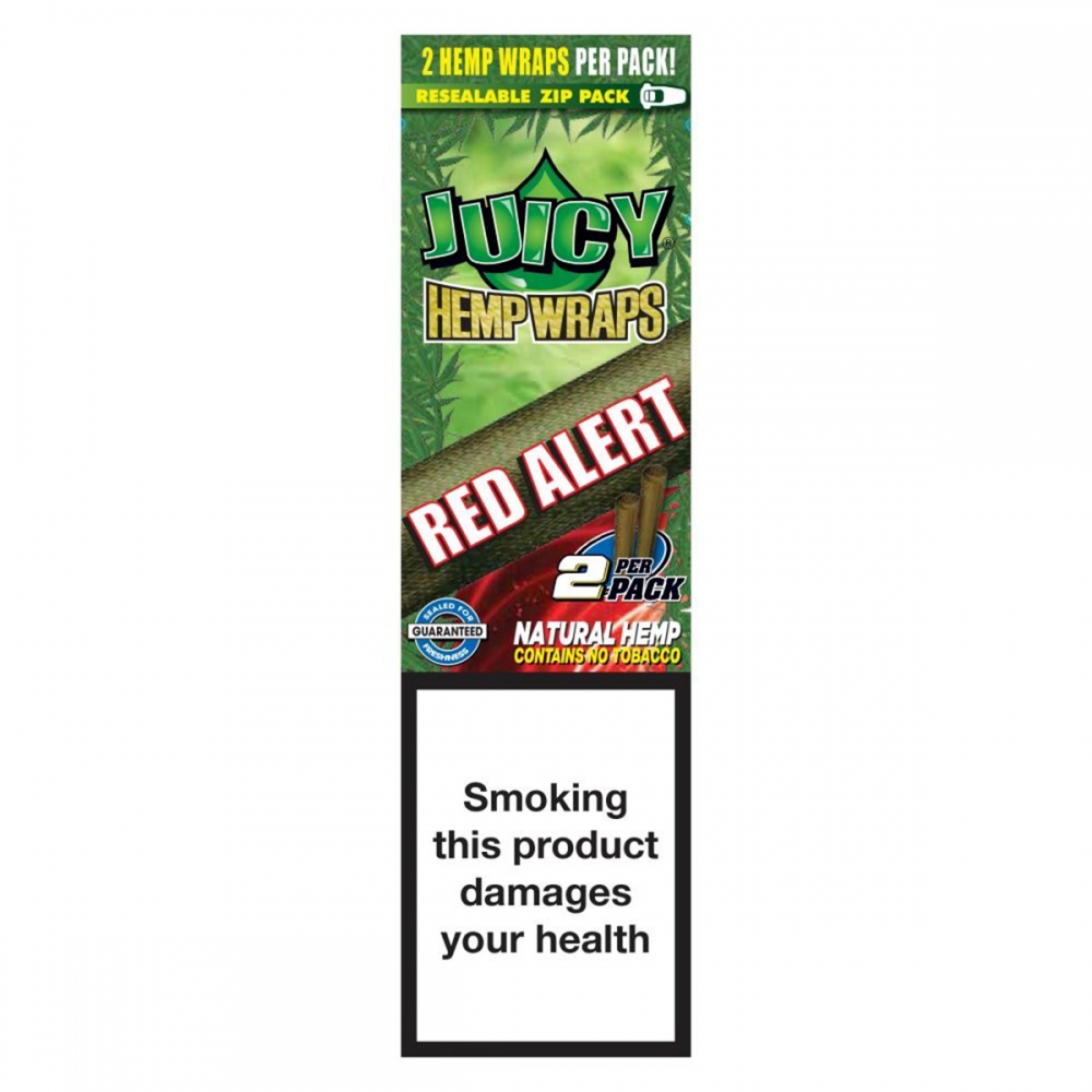Blunt Juicy Hemp Wraps - Papel de cáñamo natural con sabor a fresa