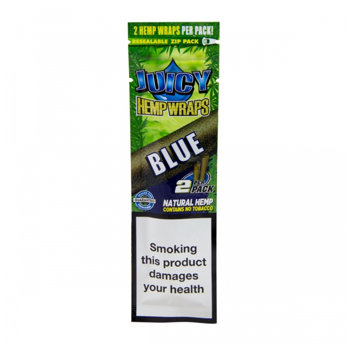 Blunt Juicy Hemp Wraps - Papel de cáñamo natural con sabor a mora y arándanos