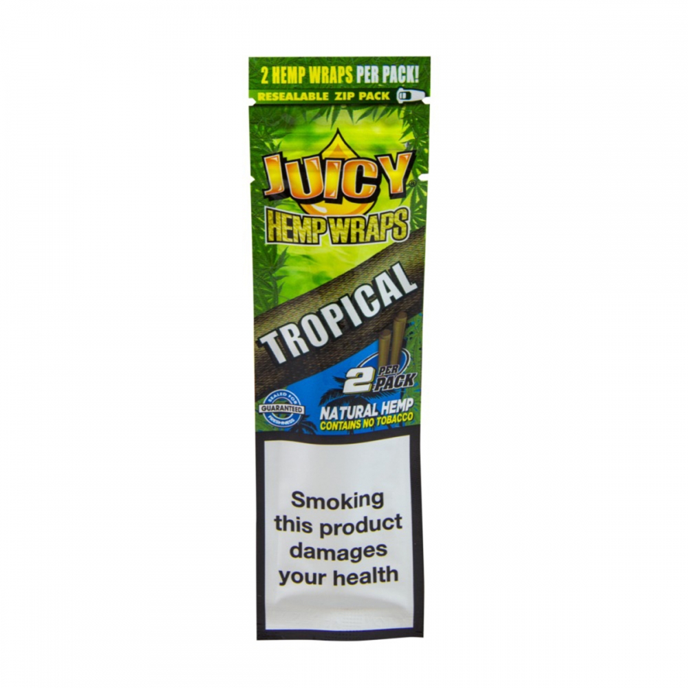Blunt Juicy Hemp Wraps - Papel de cáñamo natural con sabor a piña.