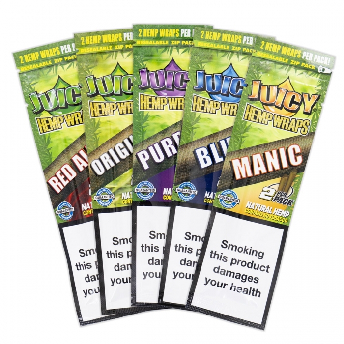 Juicy Hemp Blunt Wraps de varios sabores