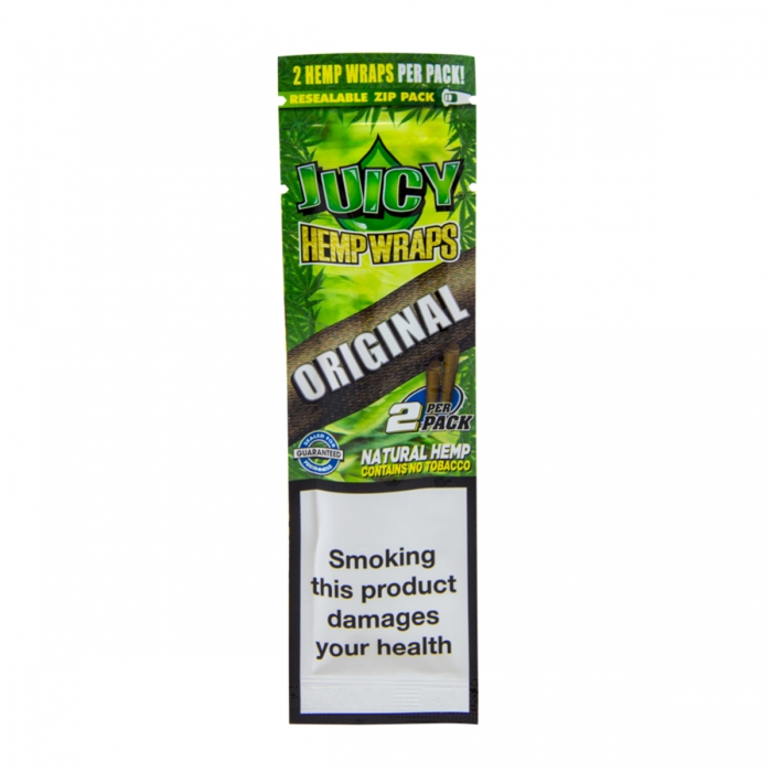 Blunt Juicy Hemp Wraps - Papel de cáñamo natural sin sabor.