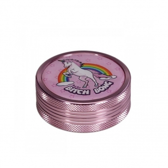 Grinder Alu Bitch Bong rosa