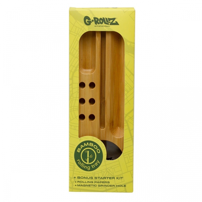 Bandeja de bamboo pequeña de 20x7cm en caja
