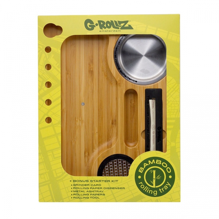 Bandeja de bambú de modelo Mixer embalada