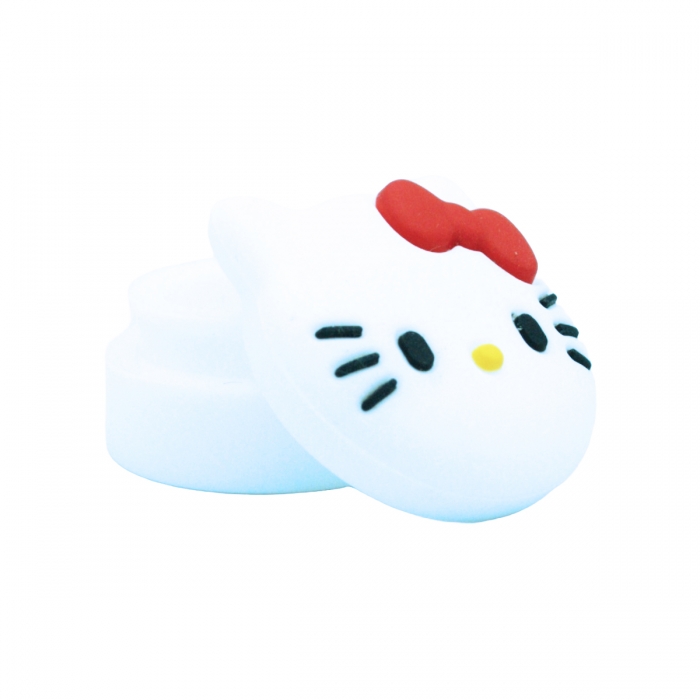 Bote silicona de Hellow kitty dos piezas