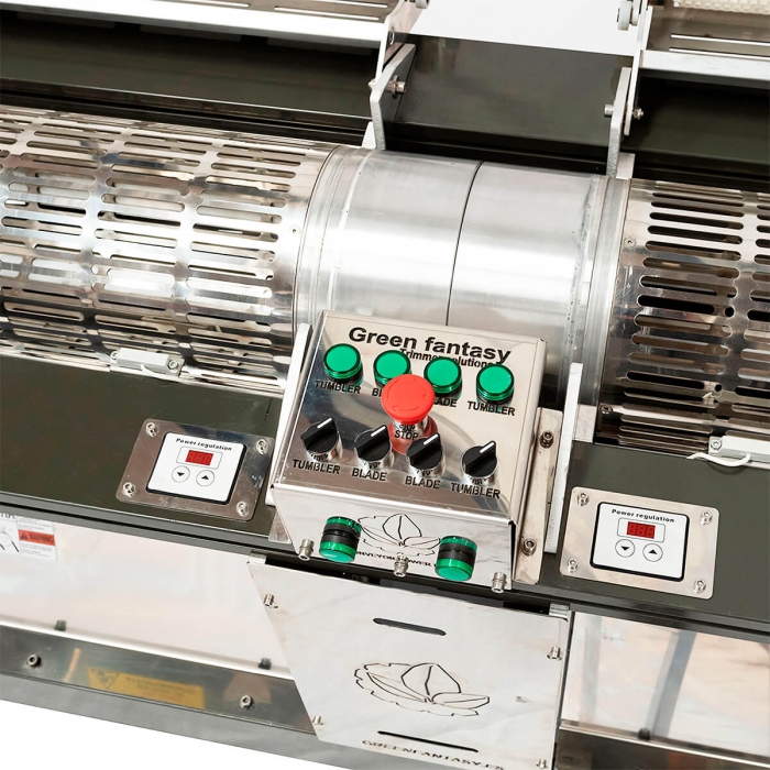 PELADORA RADICAL XL F4 NAZARET 100KG/H panel de control.