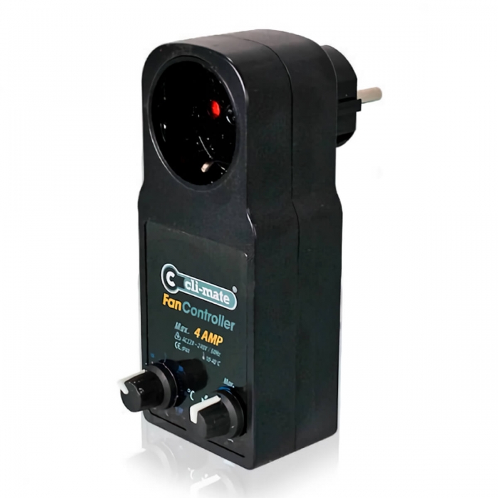 Controlador de temperatura con termostato para extractores.