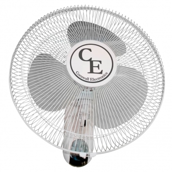 Ventilador de pared con mando de Cornwall Electronics.