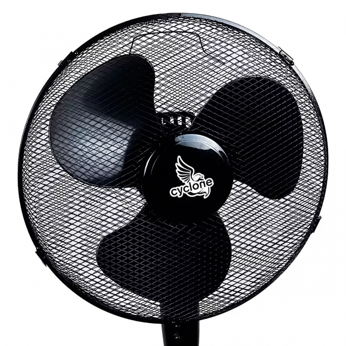 VENTILADOR DE PIE CYCLONE DE 40 CMS aspas.